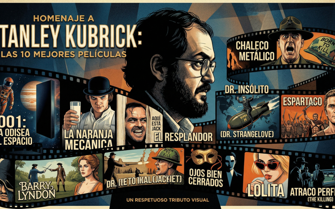 Las 10 mejores películas de Stanley Kubrick para entrenar tu ojo