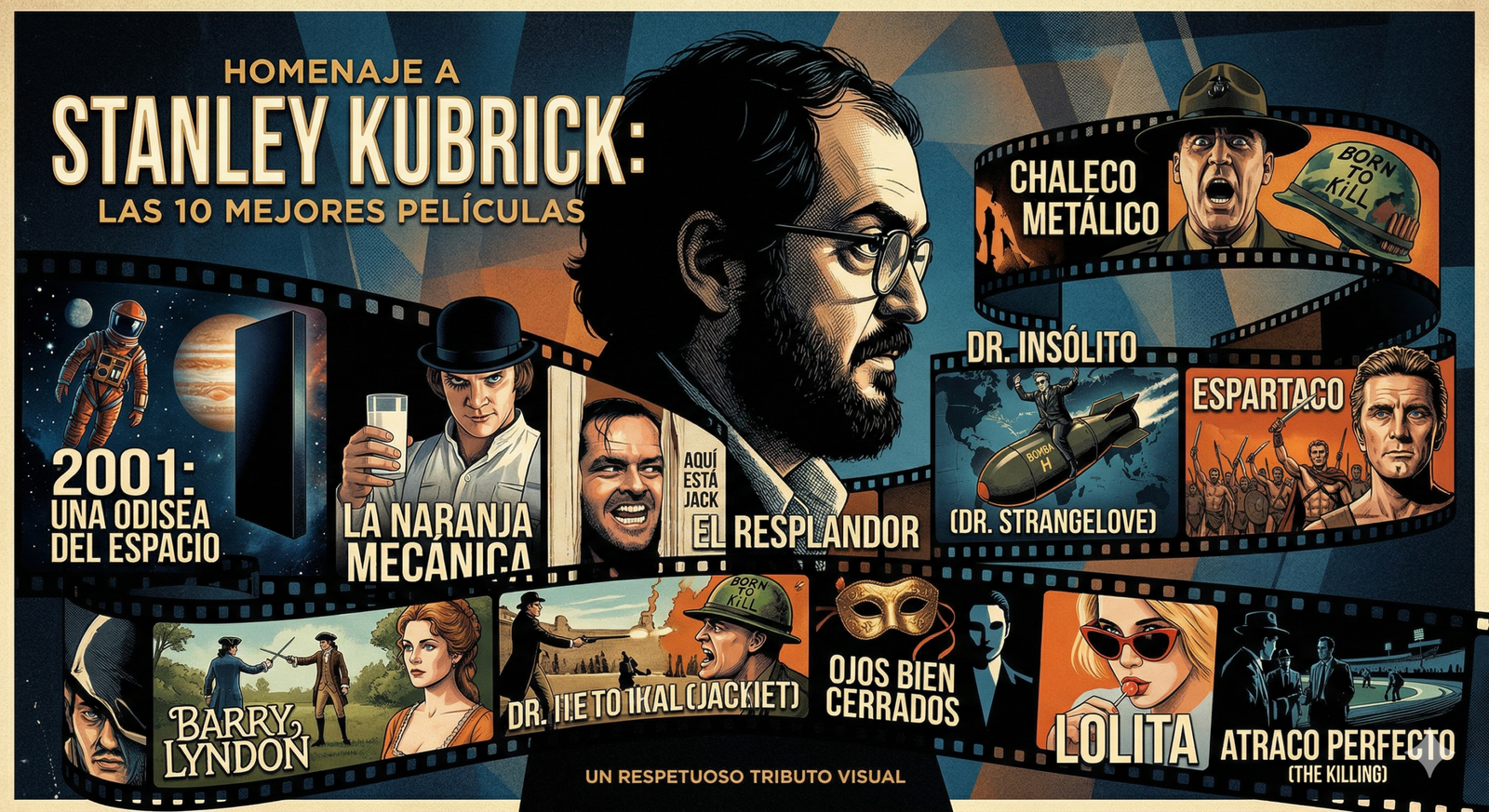 Stanley Kubrick por kuiyibo