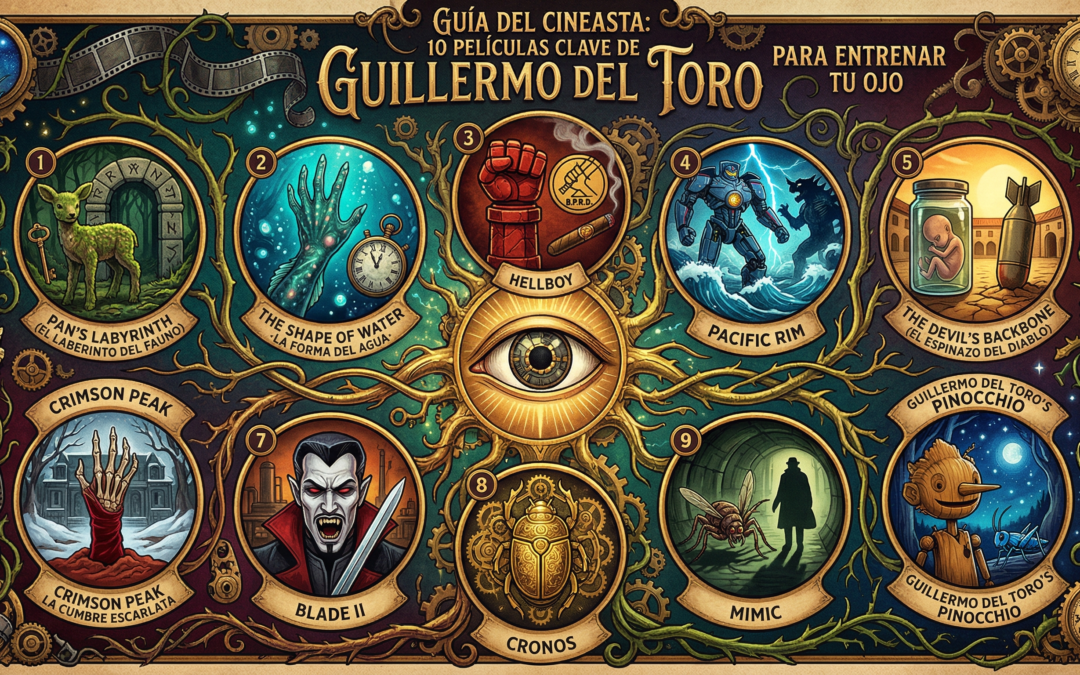 Las 10 Mejores Películas de Guillermo del Toro para Entrenar tu Ojo